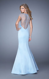 3 of 3 La Femme 21345 Powder Blue