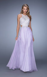 1 of 2 La Femme 21454 Pale Purple