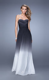 1 of 3 La Femme 21515 Black/White