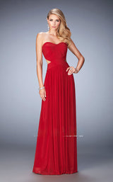 1 of 3 La Femme 21948 Deep Red