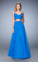 1 of 2 La Femme 22718 Electric Blue