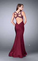 2 of 2 La Femme 23625 Burgundy