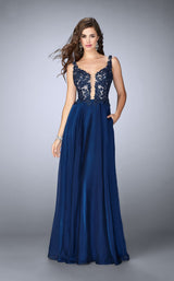 1 of 2 La Femme 23802 Navy