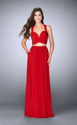 1 of 2 La Femme 23940 Red