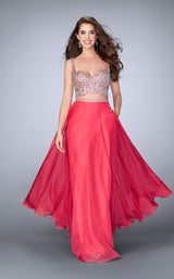 1 of 2 La Femme 23966 Light-Watermelon