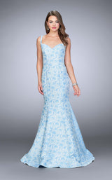 2 of 3 La Femme 24063 Powder Blue