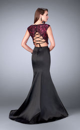2 of 2 La Femme 24235 Pink/Black