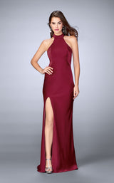 1 of 2 La Femme 24376 Burgundy