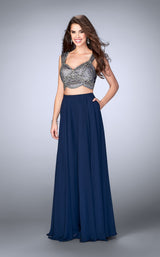 1 of 2 La Femme 24417 Navy