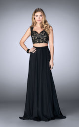 1 of 2 La Femme 24564 Black