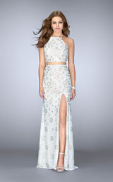 1 of 2 La Femme 24678 White