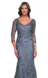 3 of 8 La Femme 30130 Smoky Blue