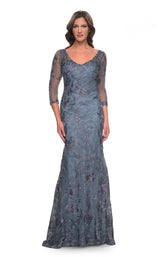 2 of 8 La Femme 30130 Smoky Blue