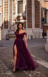 3 of 10 La Femme 30498 Dark Berry