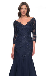 4 of 12 La Femme 30823 Navy