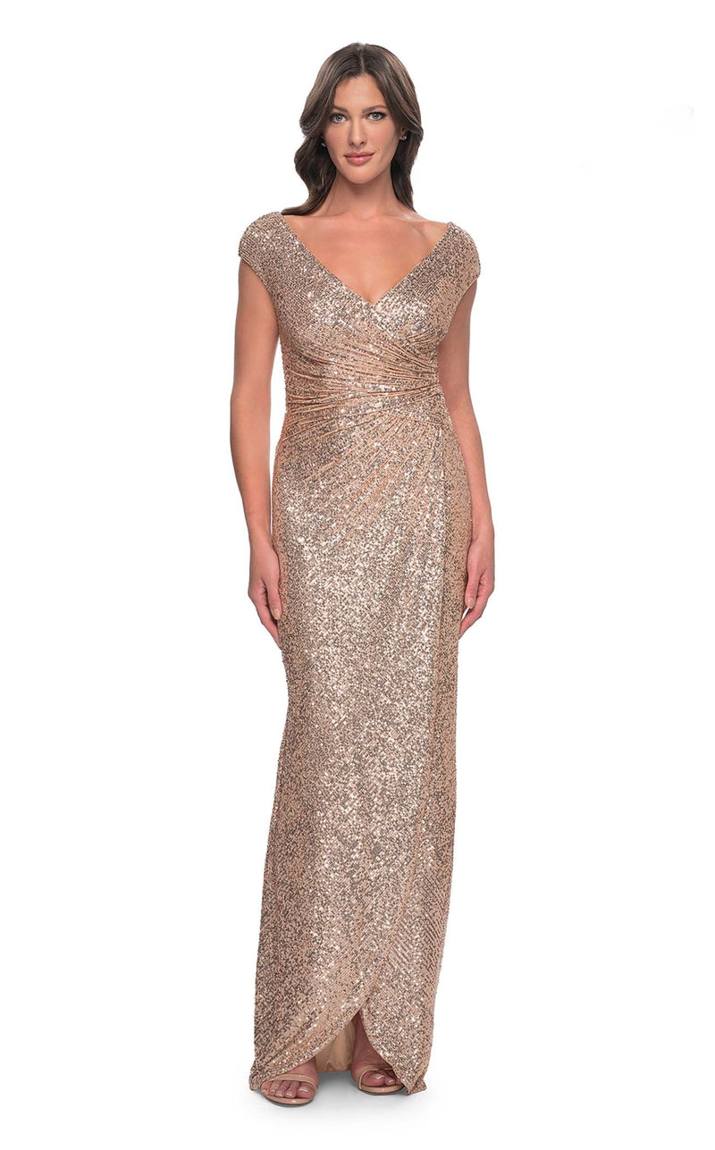 La Femme 30865 Prom Dress - Mauve | NewYorkDress