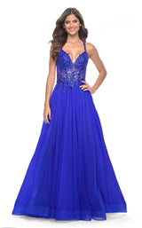 9 of 20 La Femme 31471 Royal Blue
