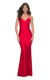 1 of 7 La Femme 31618 Red