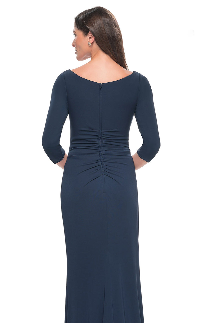 la femme navy blue dress La Femme 31705 Prom Dress - Navy