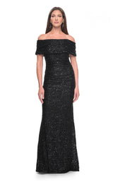 1 of 9 La Femme 31778 Black