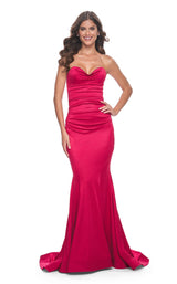 3 of 9 La Femme 31915 Deep-Red