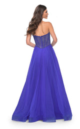 2 of 11 La Femme 32216 Royal Blue