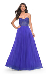 6 of 11 La Femme 32216 Royal Blue