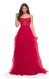 1 of 12 La Femme 32233 Red