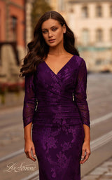 2 of 4 La Femme 32491 Eggplant