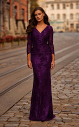 1 of 4 La Femme 32491 Eggplant