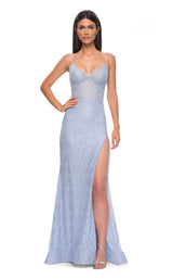 5 of 19 La Femme 32671 Light Periwinkle