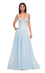 2 of 14 La Femme 32716 Light Blue