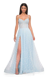 1 of 14 La Femme 32716 Light Blue
