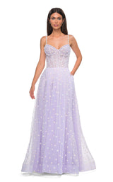 4 of 14 La Femme 32716 Light Periwinkle