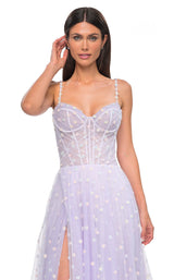 8 of 14 La Femme 32716 Light Periwinkle