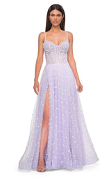 3 of 14 La Femme 32716 Light Periwinkle