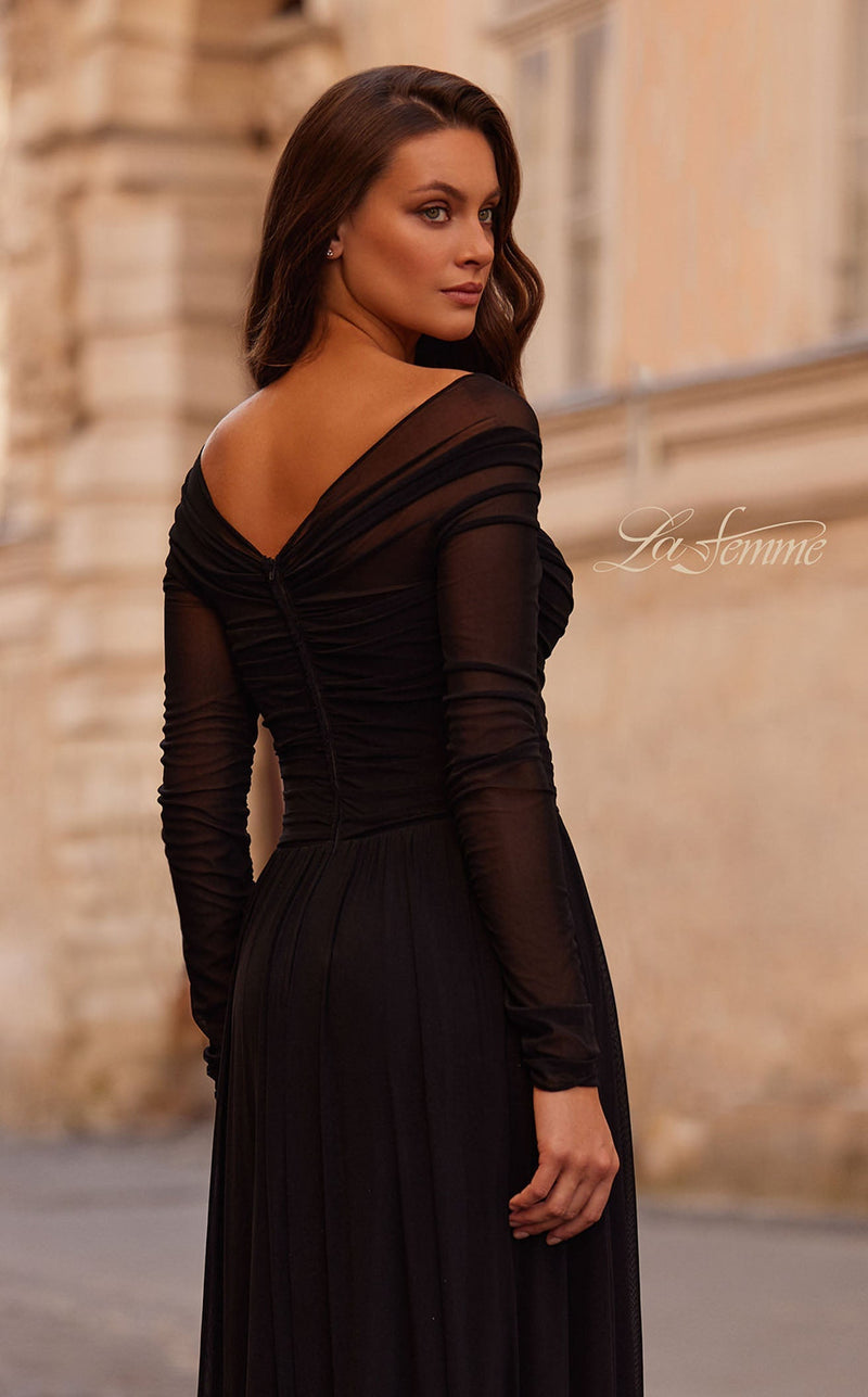 La Femme 32722 Dress | TheDressWarehouse.com Black / 12