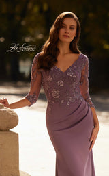 3 of 6 La Femme 32738 Dusty Purple