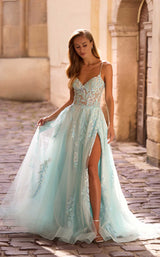 1 of 6 La Femme 32810 Light Blue