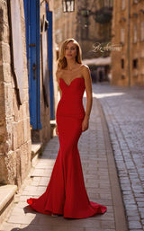 7 of 28 La Femme 32872 Red