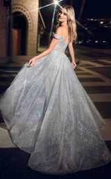 6 of 7 LaDivine CD853 Silver/Nude