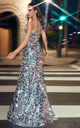 5 of 12 LaDivine B1141 Silver