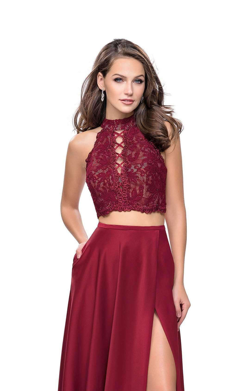 La Femme 25263 Burgundy