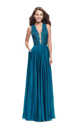 3 of 8 La Femme 25487 Dark Teal