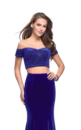 4 of 8 La Femme 25496 Royal Blue