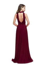 7 of 8 La Femme 25568 Burgundy