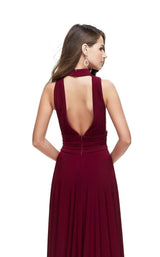 8 of 8 La Femme 25568 Burgundy