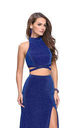 4 of 11 La Femme 25604 Sapphire Blue