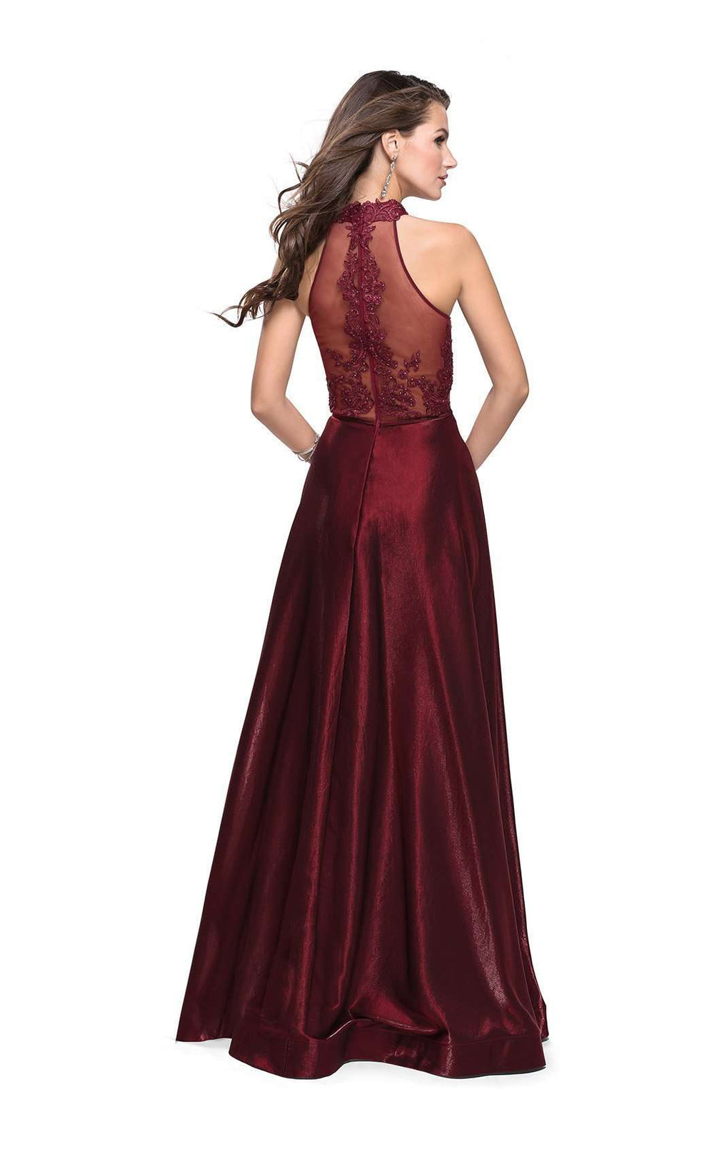 La Femme 25617 Prom Dress - Garnet
