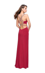 5 of 6 La Femme 25623 Deep Red